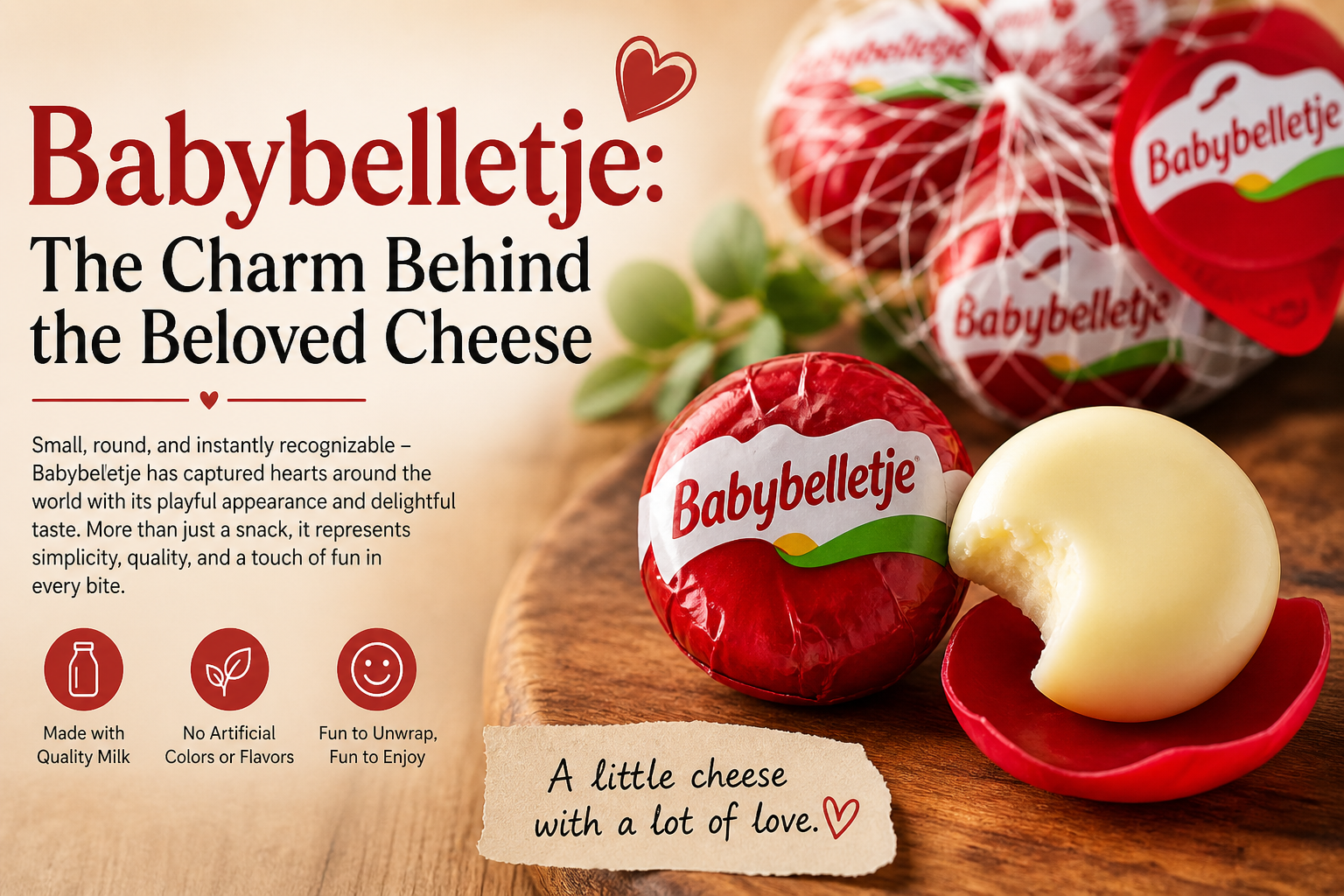 Babybelletje: The Charm Behind the Beloved Cheese