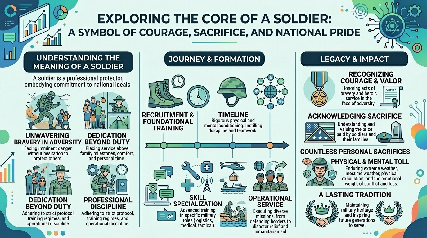 Soldier The Symbol of Courage, Sacrifice, and National Pride